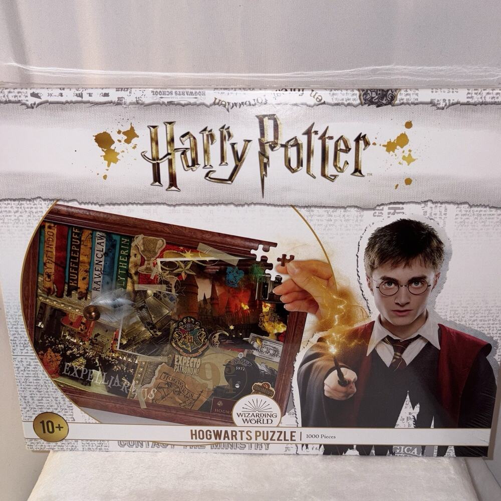 Harry Potter Hogwarts Puzzle Wizarding World 1000 Piece Jigsaw NEW sealed
